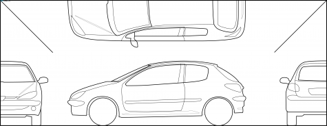 1998 Peugeot 206 Hatchback blueprint