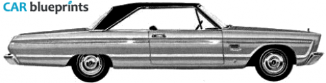 Plymouth Futy III Hardtop Coupe blueprint