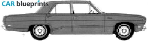 1970 Plymouth Valiant Sedan blueprint