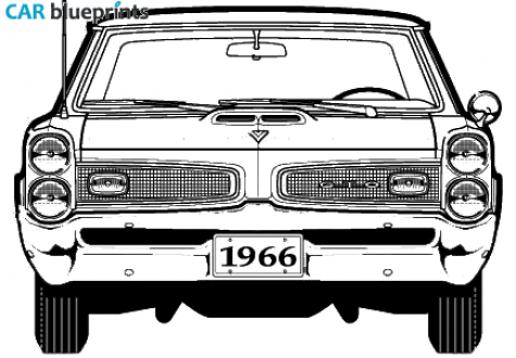 1966 Pontiac GTO Coupe blueprint