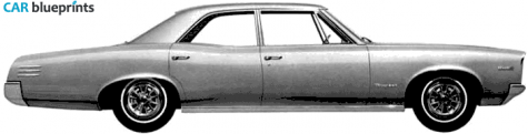 1967 Pontiac Tempest Sedan blueprint