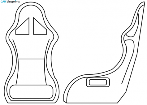 2008 Seat Momo Sedan blueprint