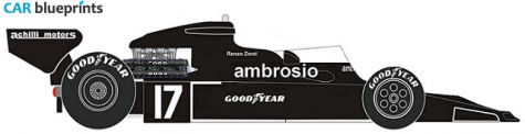 1977 Shadow DN5-2B Ford Brazilian GP F1 OW blueprint