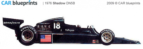 1976 Shadow DN5B F1 OW blueprint