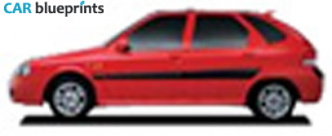 2008 SMA Maple R50 Hatchback blueprint