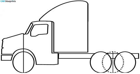 Sterling Aero Bullet Plus Truck blueprint