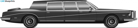 1977 Stutz Royale Limousine blueprint