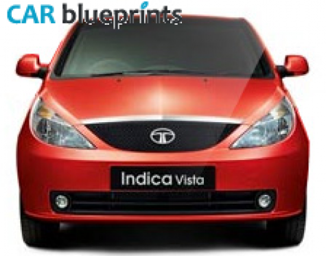 2006 Tata Indica Vista Hatchback blueprint