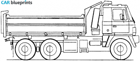 Tatra 815 S3 Truck blueprint