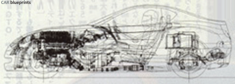 2007 Toyota Supra Concept Coupe blueprint