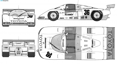 1984 Toyota 84C Tom