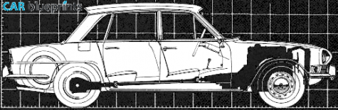 1969 Triumph 2000 Sedan blueprint