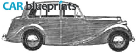 1953 Triumph Renown Sedan blueprint