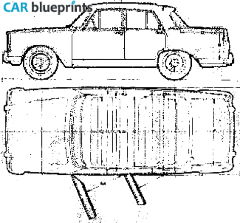 1959 Wolseley 6/99 Sedan blueprint