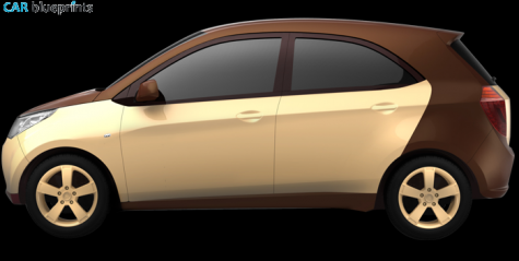 Yo-Mobile  Hatchback blueprint